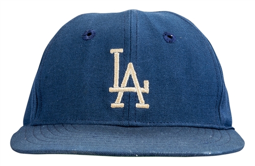 1960-65  Game Used Los Angeles Dodgers Hat (Cap) Attributed to Sandy Koufax (MEARS)